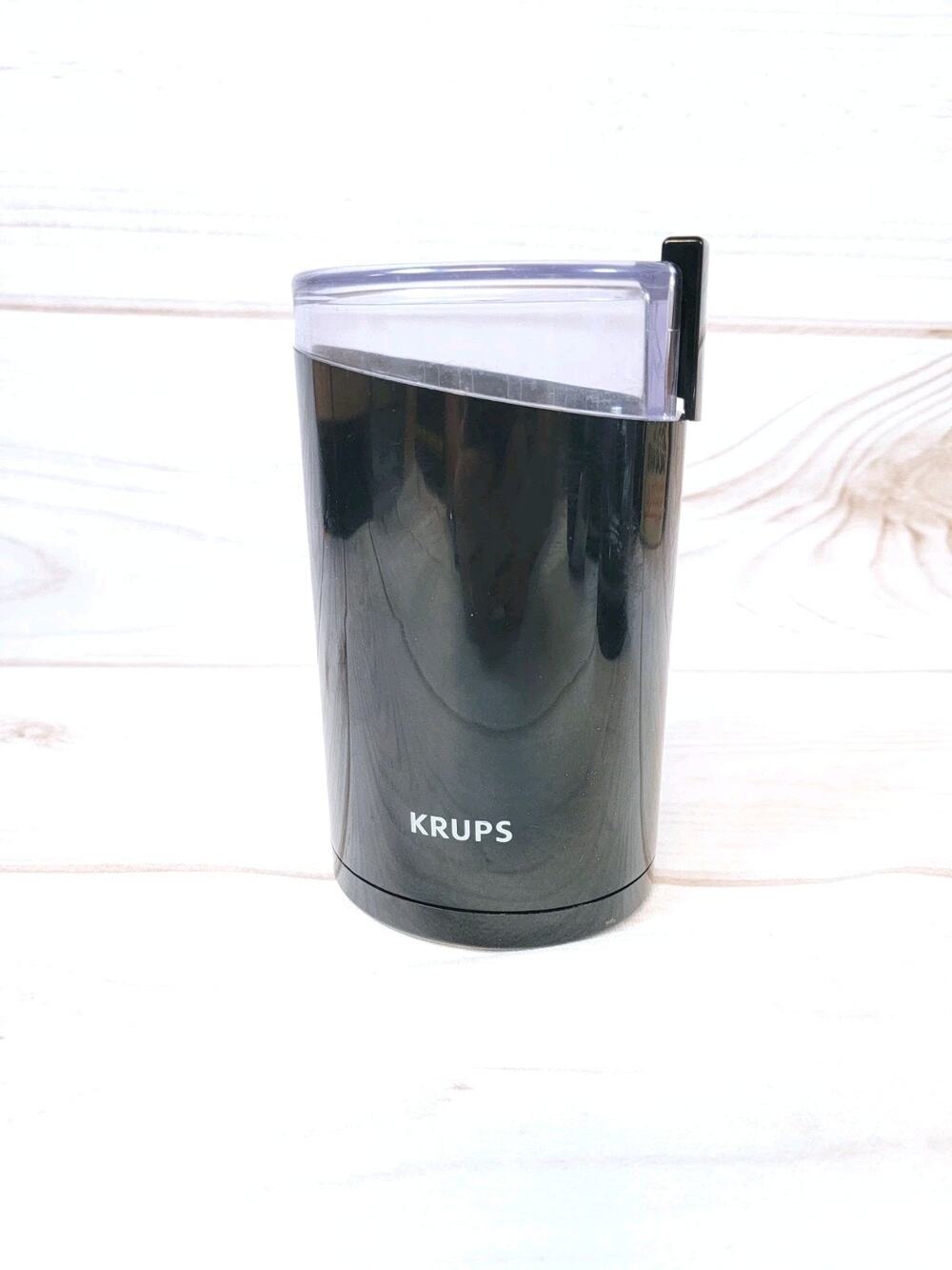 Krups Type F203 Coffee Bean Mill Grinder Black Tested & Working